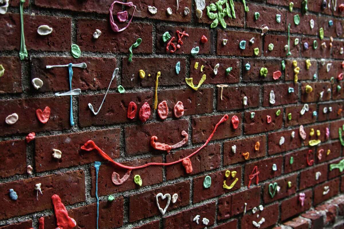 Seattle's famous gum wall, in Post Alley near Pike Place Market, was cleaned last week for the first time in 20 years. It didn't stay clean for long, though, as visitors had already begun re-gumming the brick wall over the weekend.