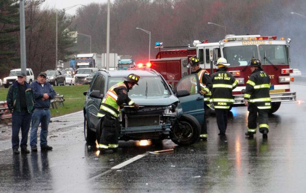 Weston man killed in truckcar crash on I95