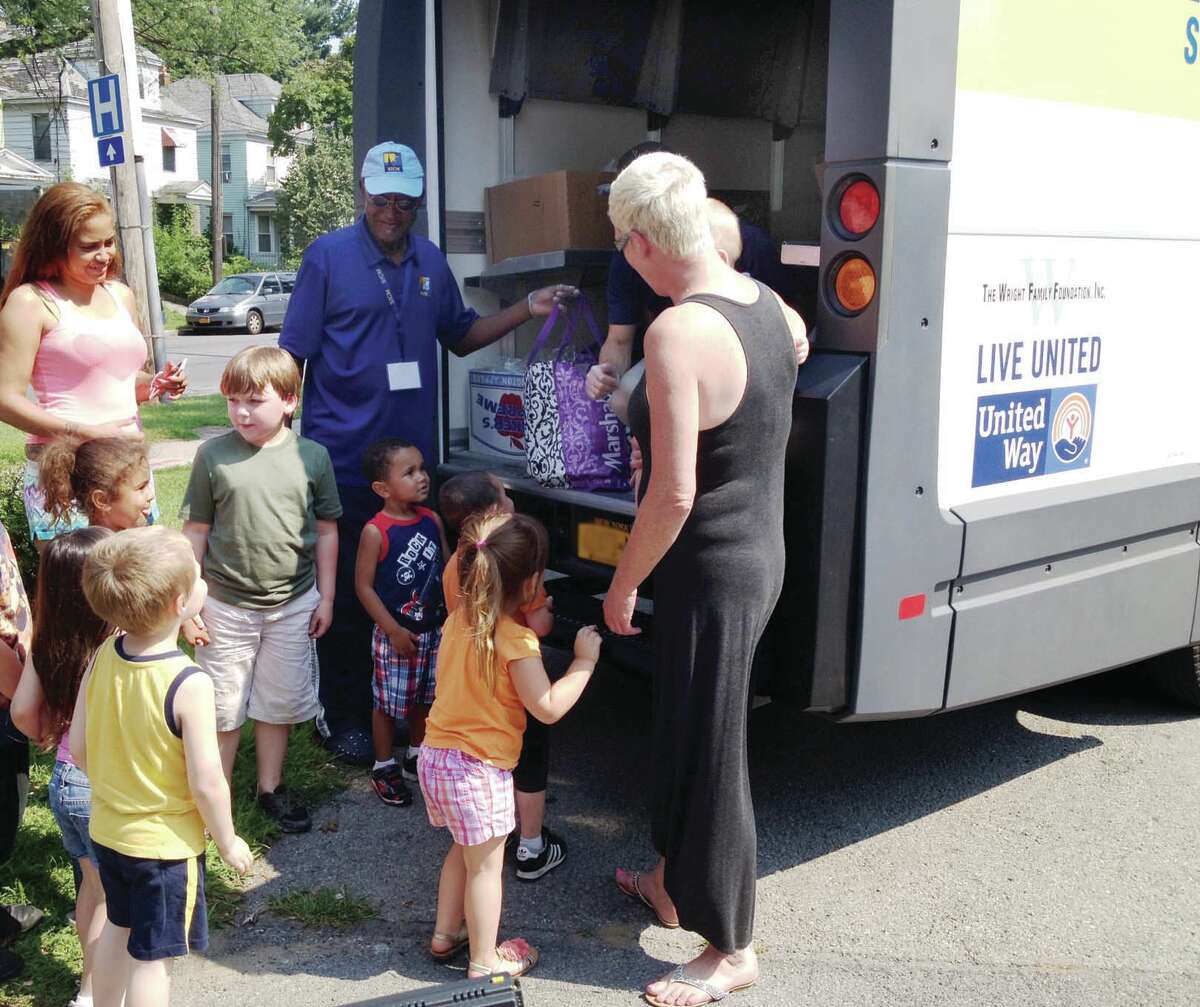 (Courtesy United Way) Schenectady Inner City Ministry (SICM)?s new Summer Lunch Truck which make scheduled 15-minute stops at 15 locations throughout Schenectady, Monday through Friday.
