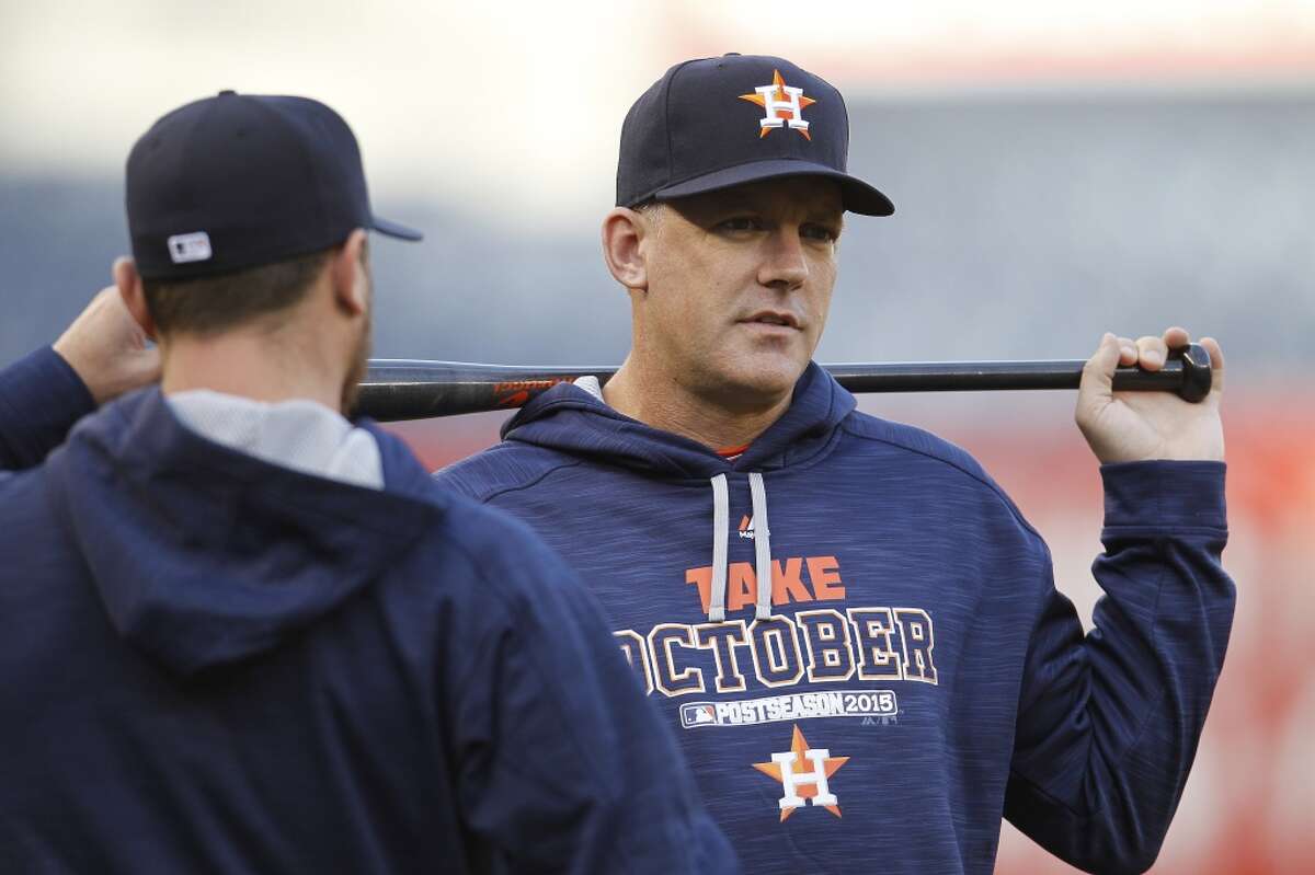 A playoff appearance has raised expectations for A.J. Hinch and the Astros.