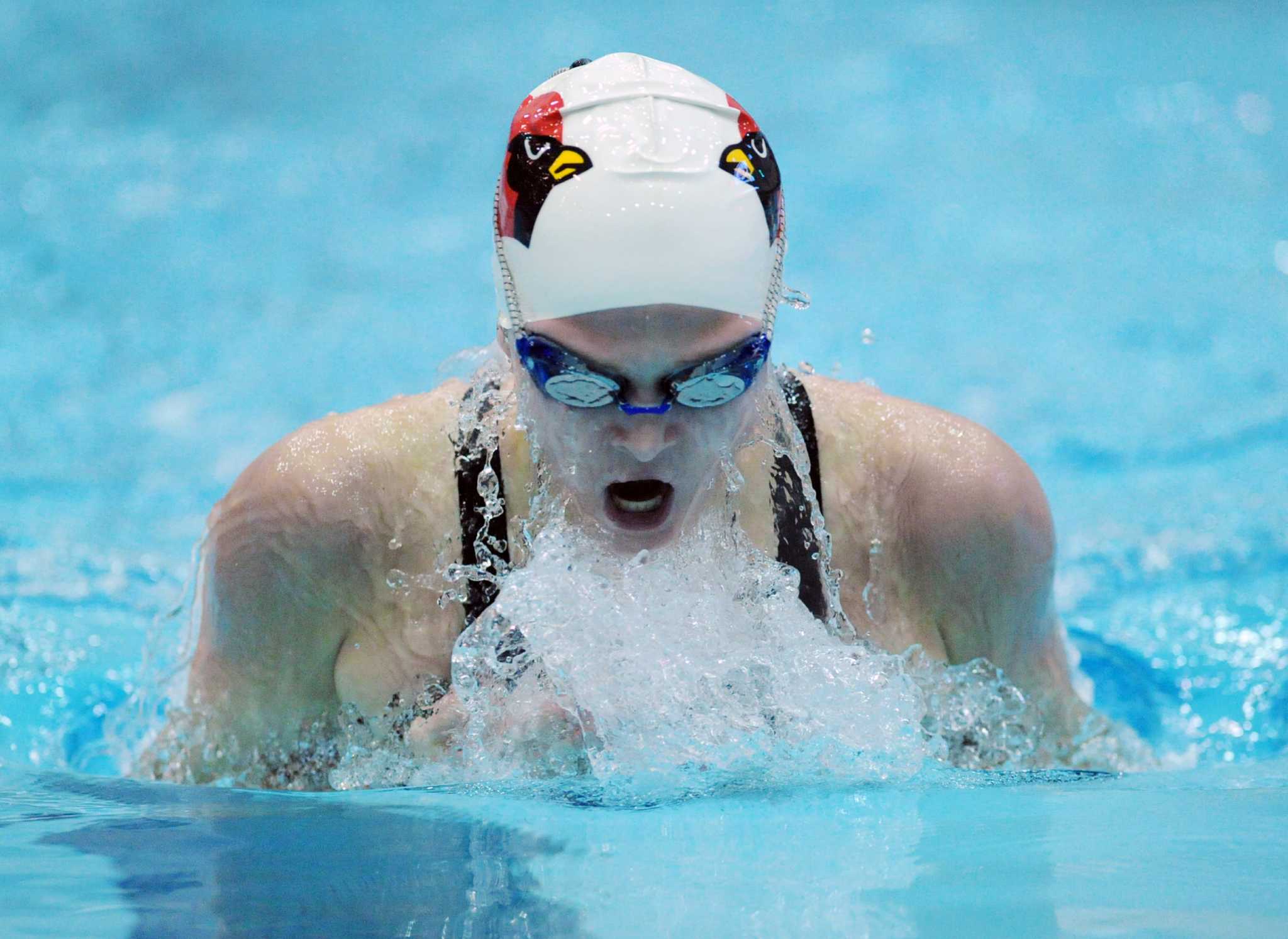 Greenwich girls swim team captures sixth straight Class LL title