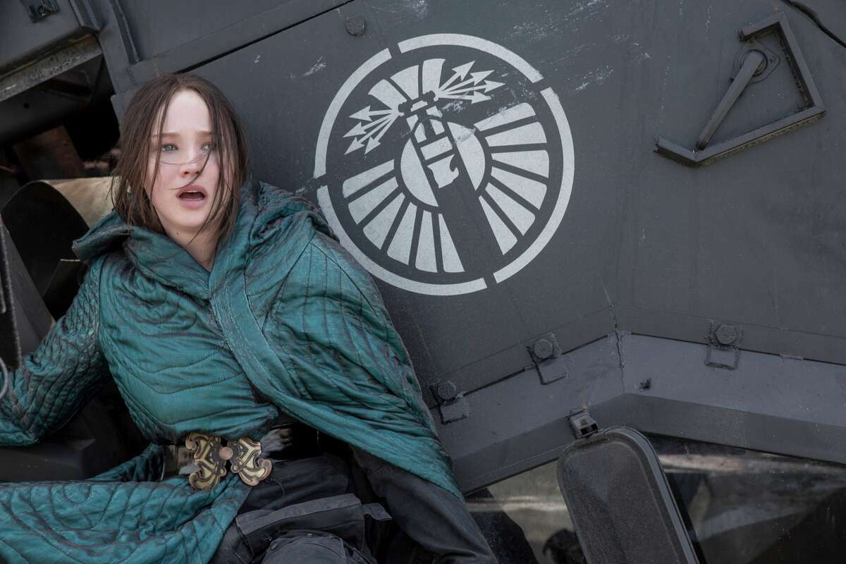 Jennifer Lawrence stars as ‘Katniss Everdeen’ in The Hunger Games: Mockingjay - Part 2.