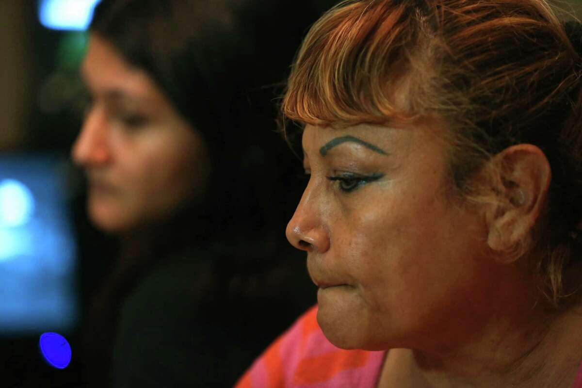 Alex Guzman's sister, Yuliana Romero, and mother, Blanca Enriquez.