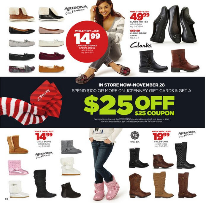 Jcpenney boots black new arrivals friday