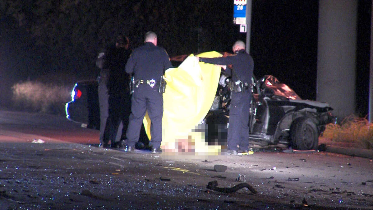 Man Killed After Car Slams Into Concrete Pillars On East Side