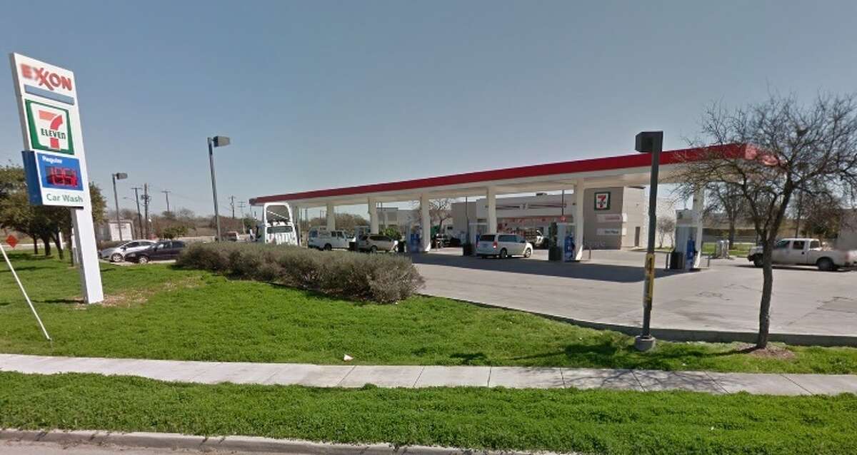7-ELEVEN # 36608: 7050 IH 35 N., San Antonio, TX 78218Date: 11/16/2015 Demerits: 30Highlights: Employees did not wash hands properly, food found unprotected from contamination, no soap at hand washing sinks, toxic items stored near food, unclean cookware (coffee dispenser, hot cocoa machine, creamer dispenser, microwave, chili and cheese dispensers).