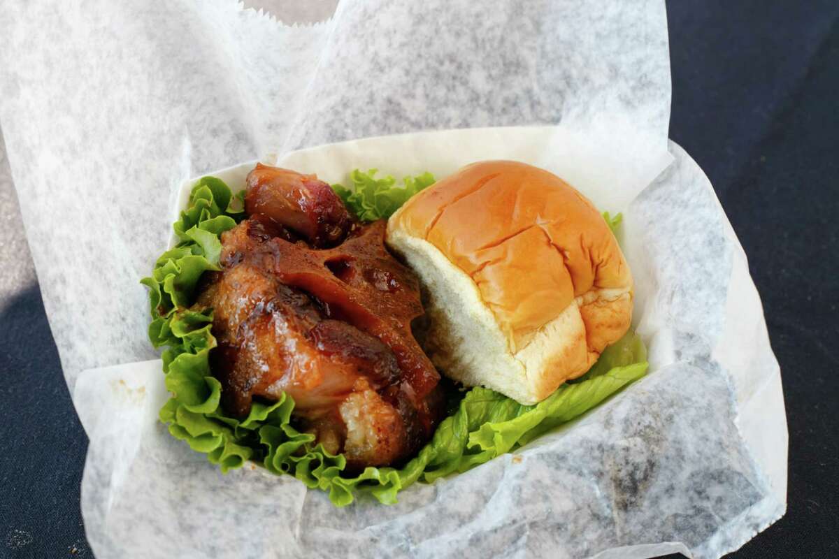 Brooks' Place BBQ in Cypress will start serving a smoked oxtail plate on Fridays.