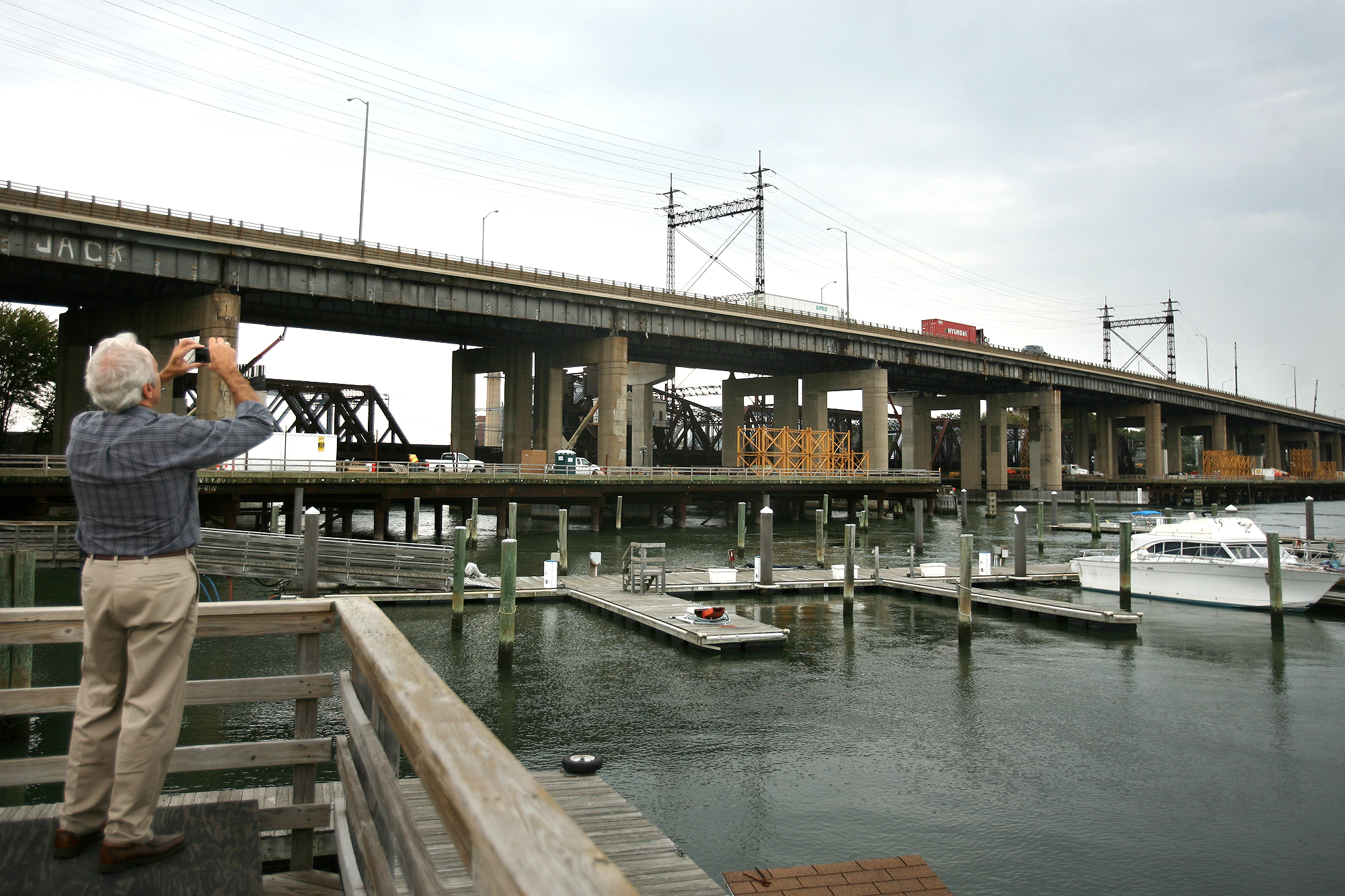 Hi Bridge BRIDGE K043: Lincoln Highway Bridge over Hackensack River