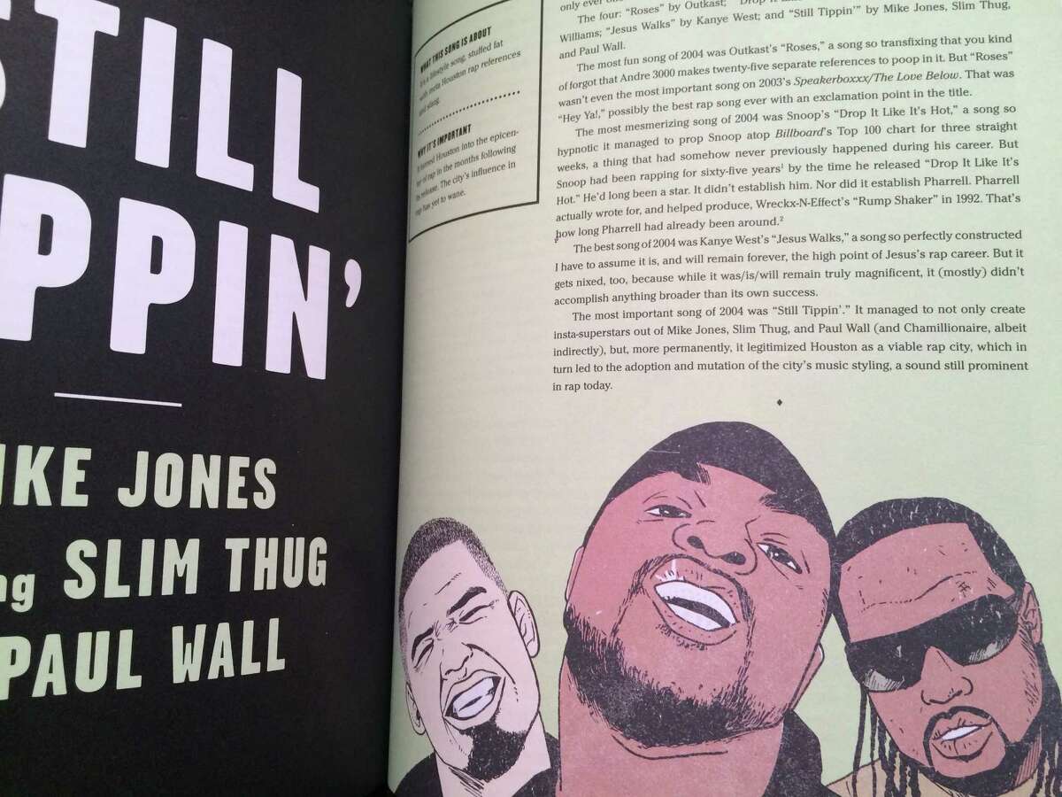 'A lot of cool back story going on' in 'The Rap Year Book'