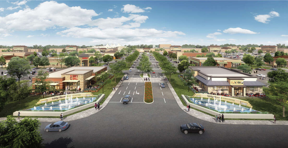 Valley Ranch, a hub of residential and retail development seen here in a rendering, continues growing in Porter.