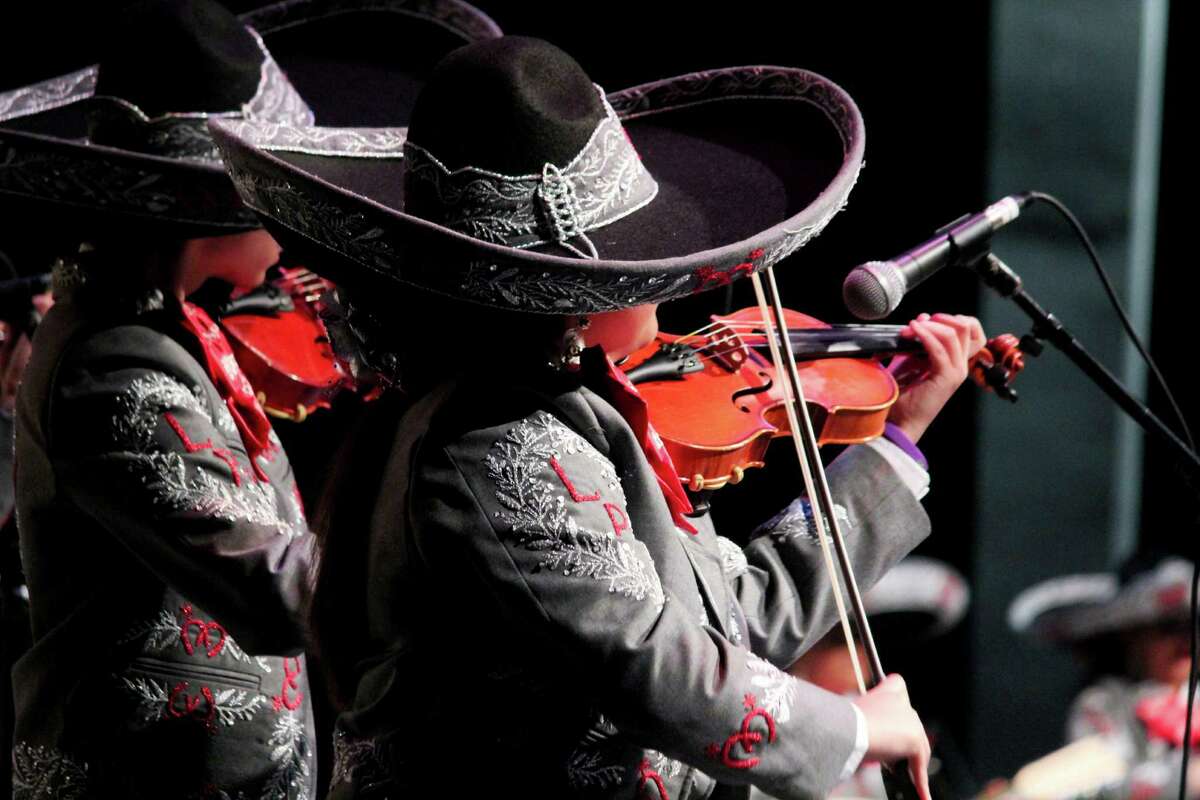 As part of the annual Mariachi Vargas Extravaganza music celebration, group completions were held at the Lila Cockrell Theatre Friday night. Here’s a look at the action from one of the world’s largest mariachi music festivals.