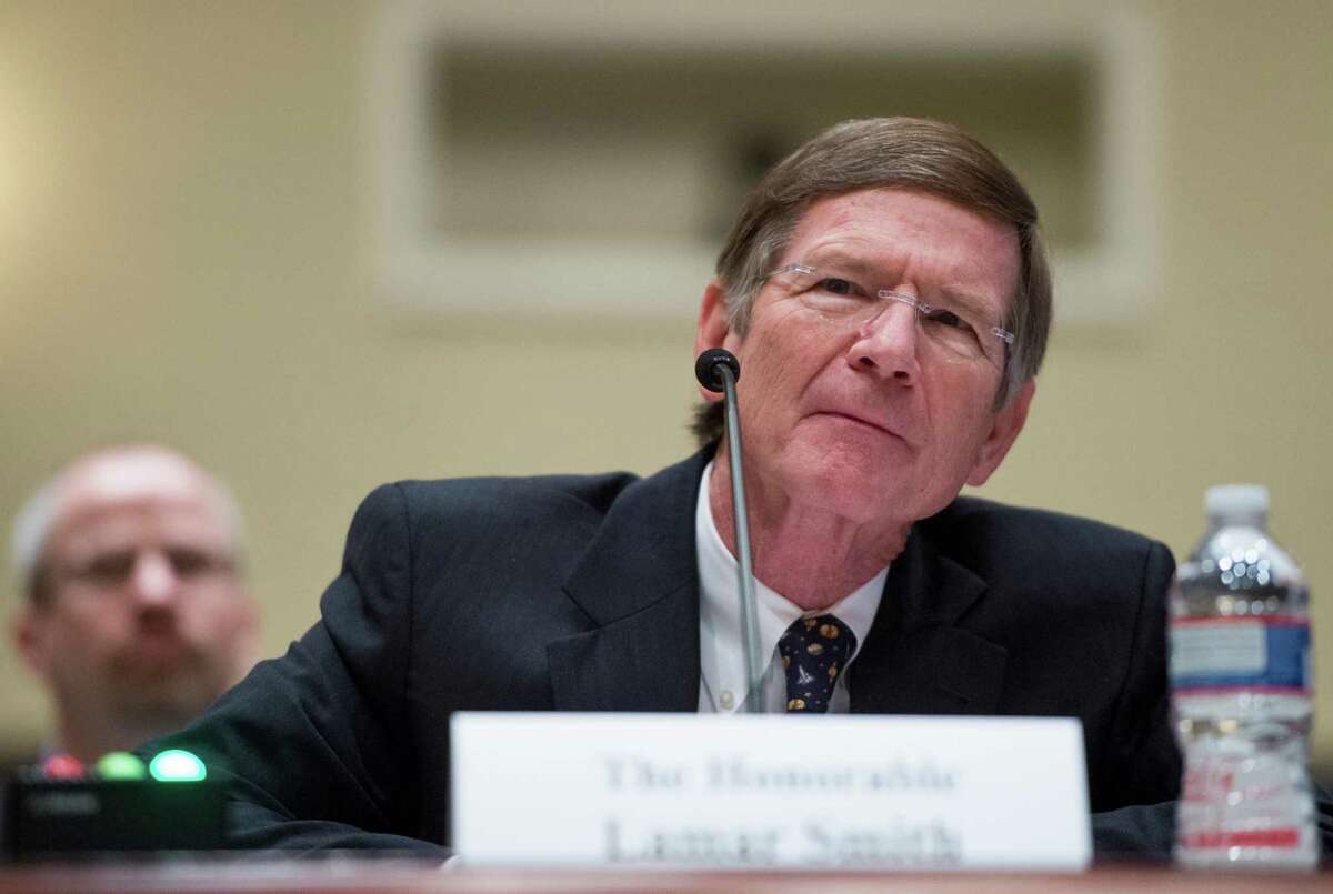 Chairman of the Science, Space, and Technology Committee Lamar Smith, R-Texas, makes his case for funding of his committee during the House Administration Committee hearing on "Committee Funding for the 113th Congress" on Wednesday, March 6, 2013.