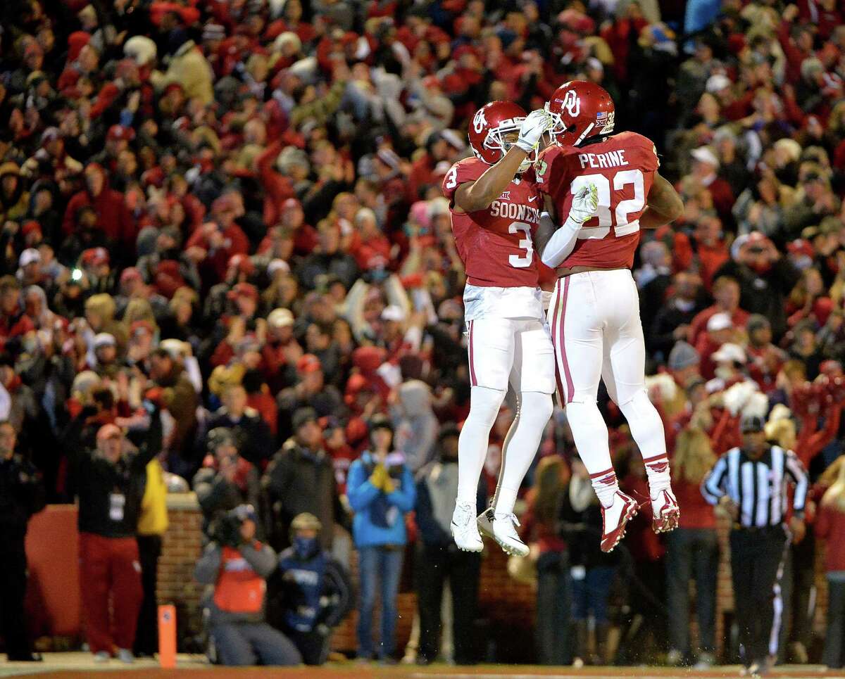 Oklahoma speedster Sterling Shepard works out for Texans