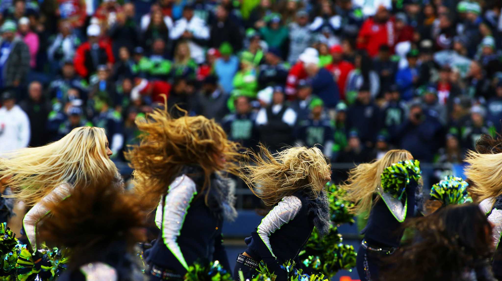 Sea Gals cheer squad adds men, changes name to Seahawks Dancers