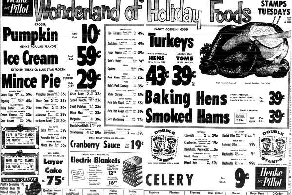 Thanksgiving grocery ads from Houston's past - HoustonChronicle.com