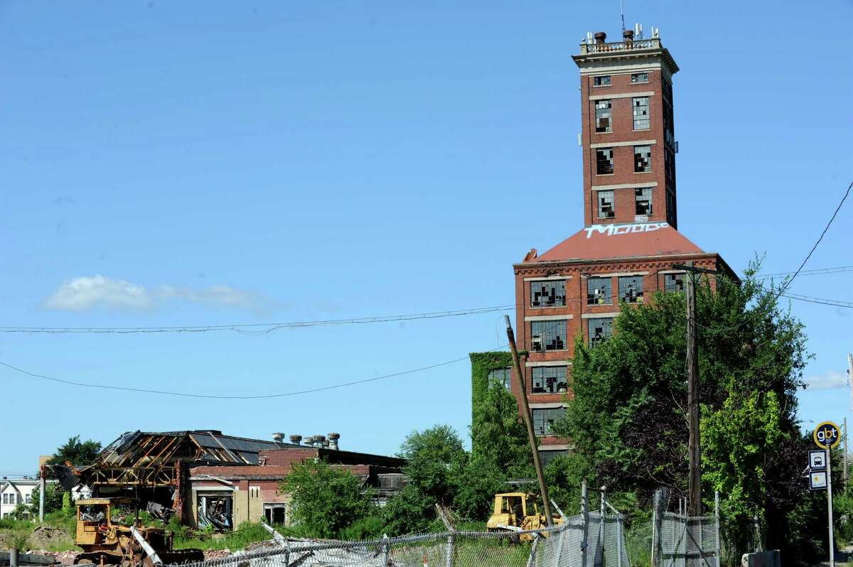 The Remington shot tower in Bridgeport.