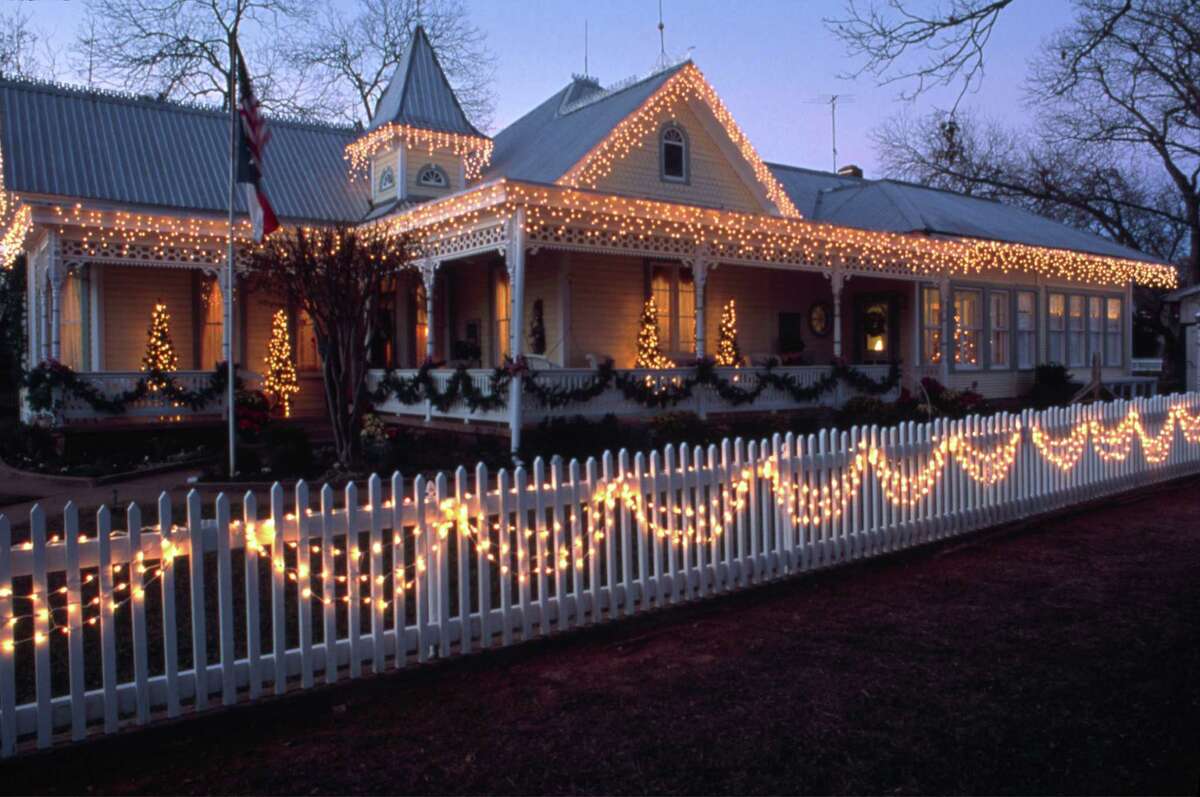 Christmas lights in Texas are bigger naturally