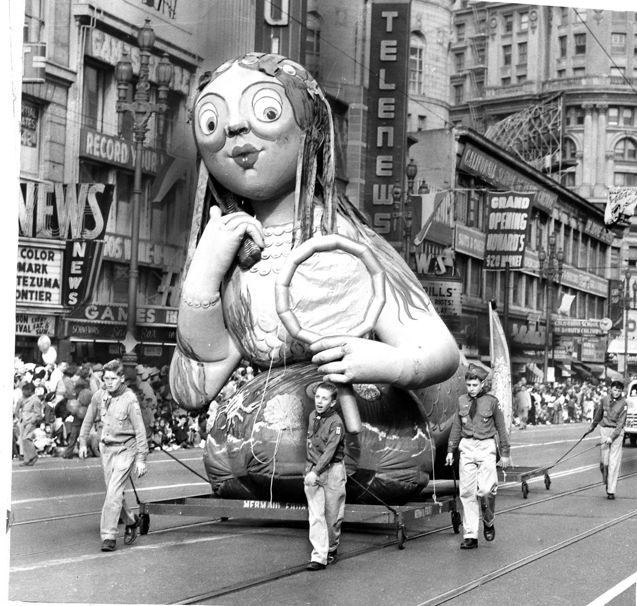 San Francisco's forgotten Thanksgiving Day Balloon Parade