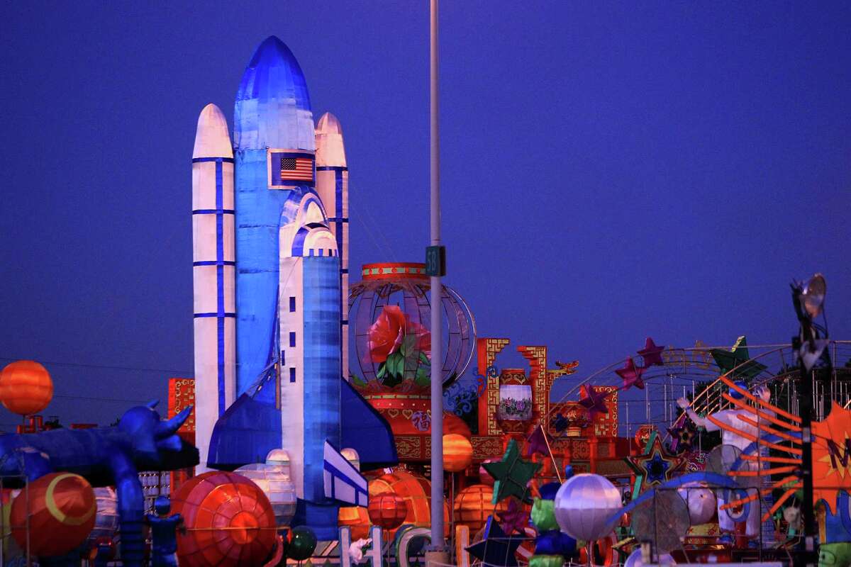 Chinese lanterns at Sam Houston Race Park celebrate the diversity of Houston