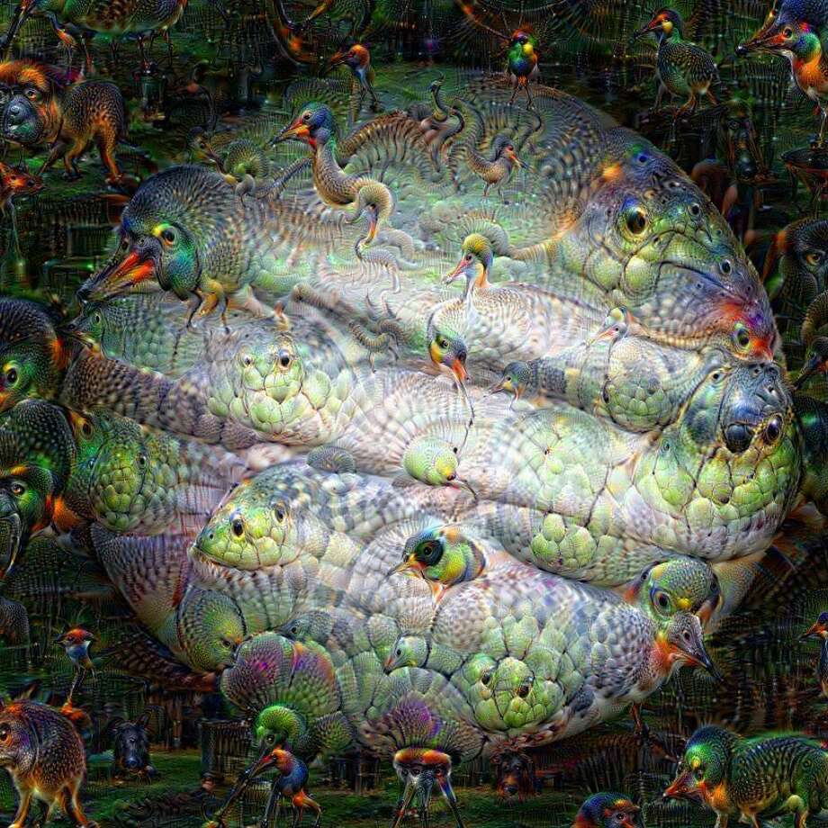 NASA photos as hallucinated by Google's Deep Dream - SFGate