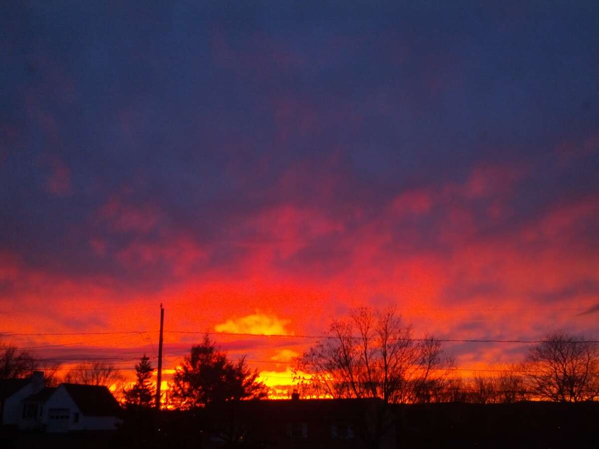 The reason behind that incredible Connecticut sunset