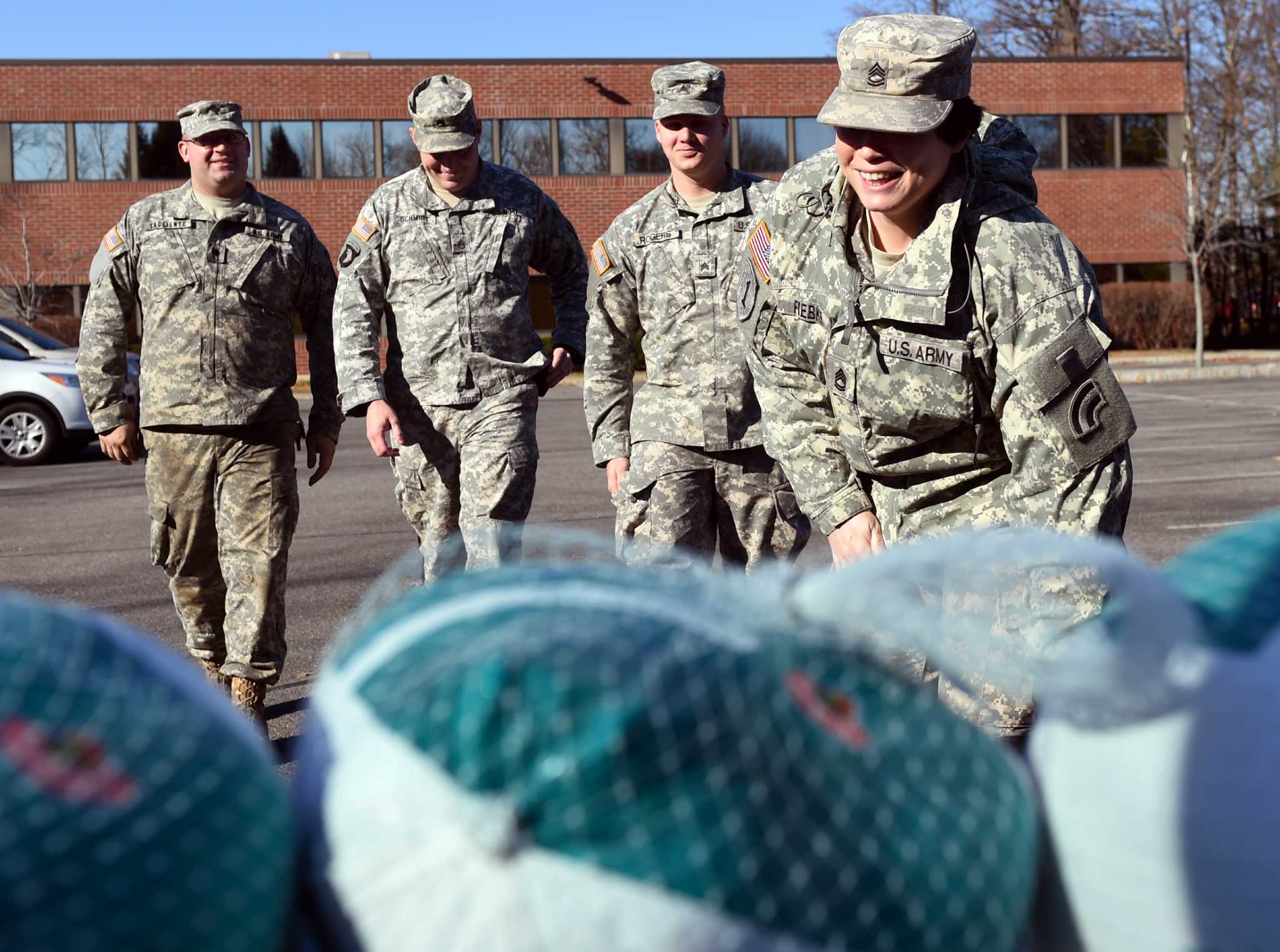 Veterans receive free turkeys on Tuesday