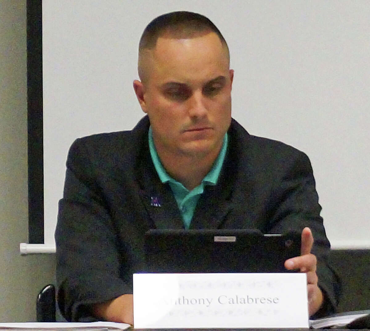 Anthony Calabrese, one of the newest Board of Education members, was elected as its vice chairman at a recent organizational meeting.