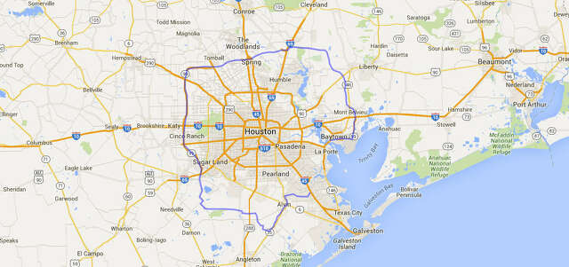 Now that Grand Parkway is open, see how big it really is