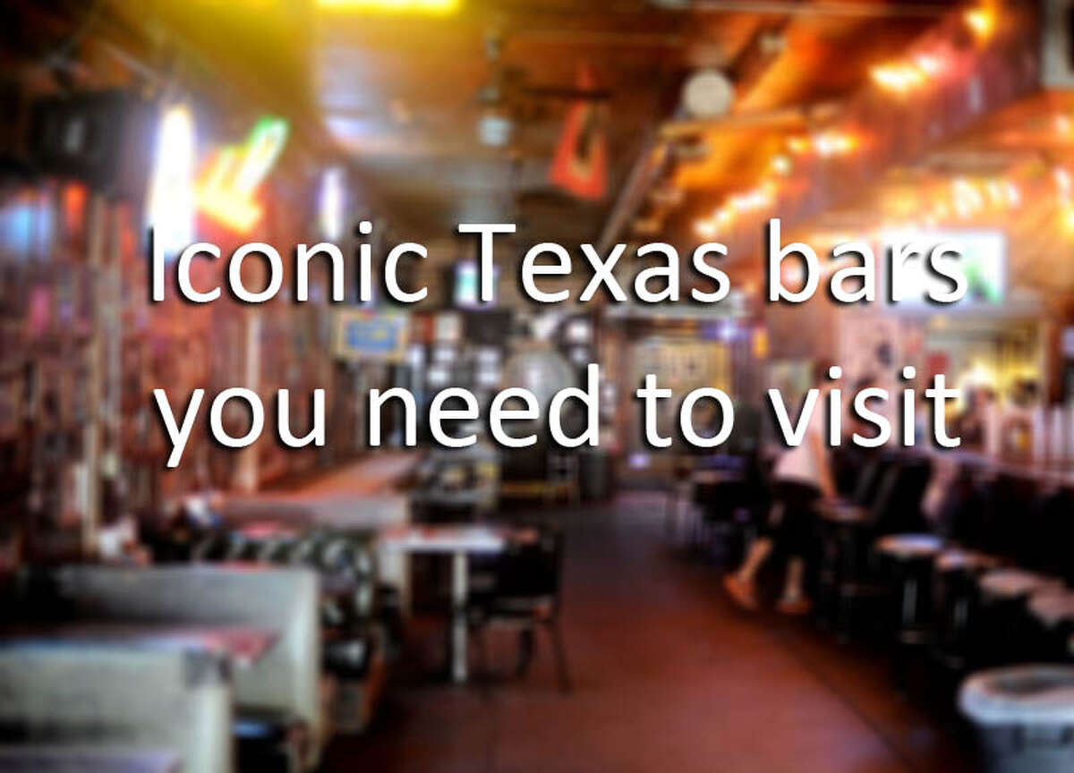 Click to see iconic bars in Texas.