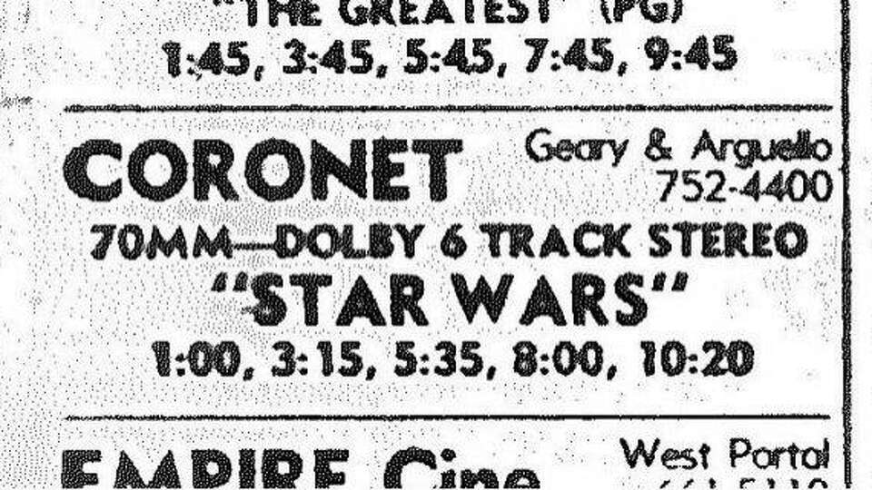 Star Wars' and S.F.'s Coronet in 1977: An oral history