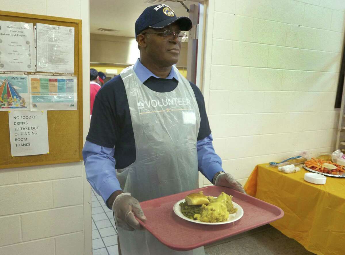 San Antonio families give thanks at Salvation Army feast