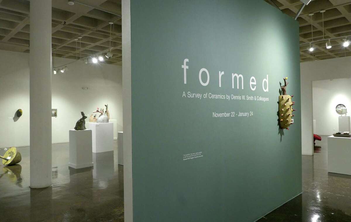 "Formed -- A Survey of Ceramics by Dennis Smith & Colleagues" features works by the the former chair of the ceramics department of the Southwest School of Art, who recently retired after 39 years. Wednesday, Nov. 19, 2015.