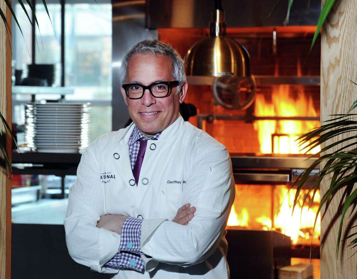 Chef Geoffrey Zakarian in the kitchen of his new Greenwich restaurant, The National, at 376 Greenwich Ave on Friday, Nov. 20.