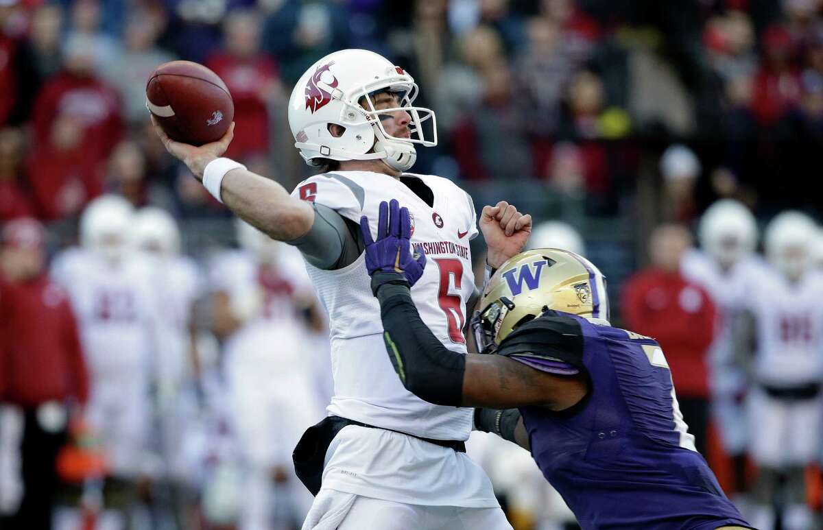 Analysis: Washington defense smothers WSU's Peyton Bender in Apple Cup win