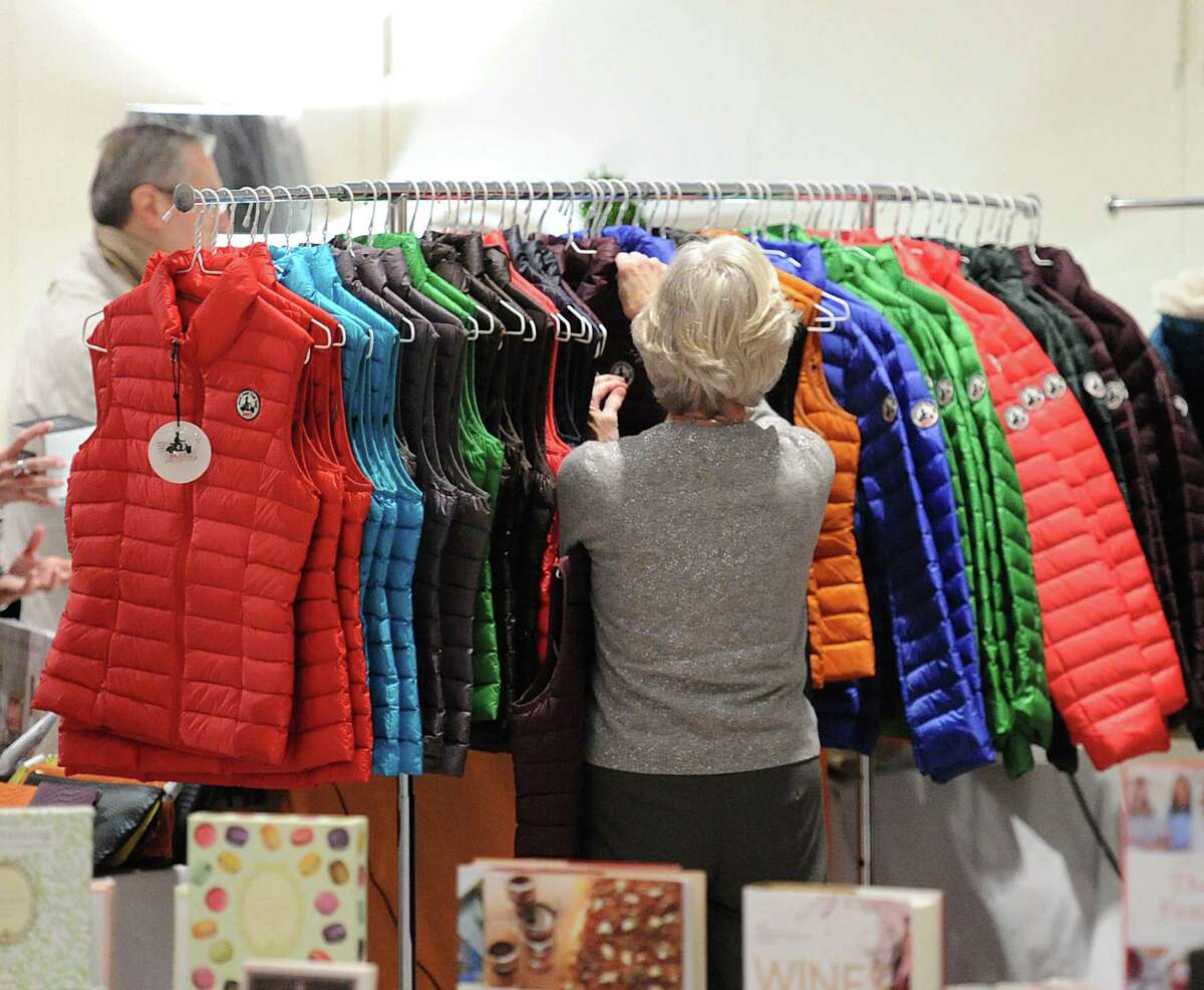 The Antiquarius Holiday Boutique in 2014 featured Marty McFly-style puffy vests. The Greenwich Historical Society sponsors the event each year, and this year have included an opening party with a “Back to the Future” themed evening set for 6:30 to 9 p.m. Dec. 3 at the Eastern Greenwich Civic Center, 90 Harding Road.