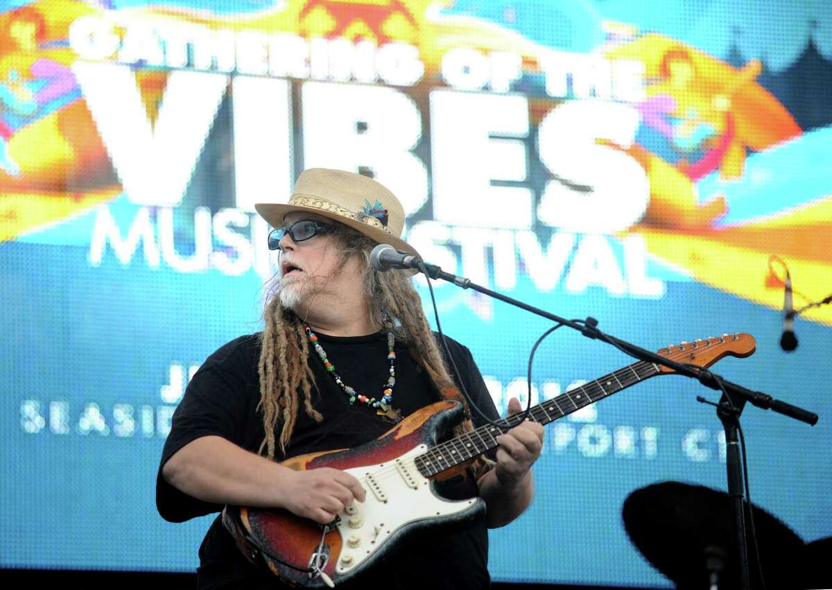 7 Walkers performs on the main stage at the Gathering of the Vibes at Seaside Park in Bridgeport, Conn. Friday, July 20, 2012.
