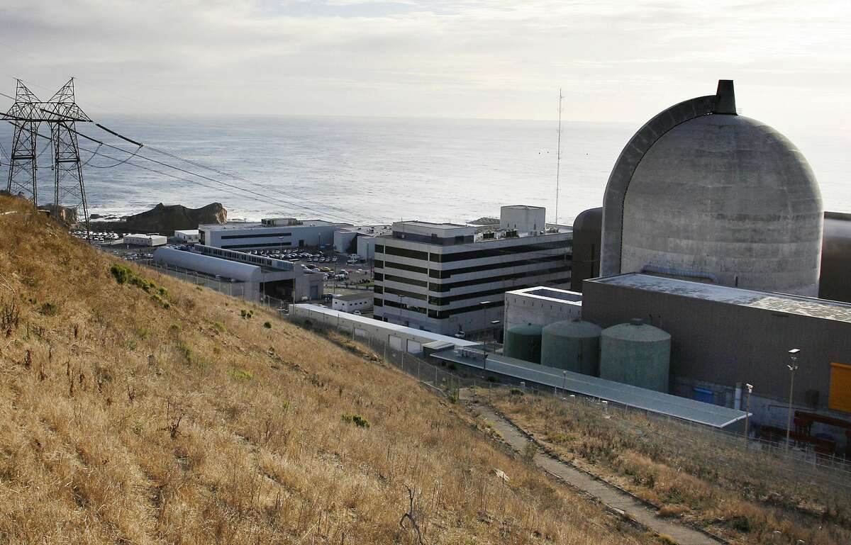 This Nov. 3, 2008, file photo, shows one of Pacific Gas and Electric's Diablo Canyon Power Plant's nuclear reactors in Avila Beach on California's central coast.