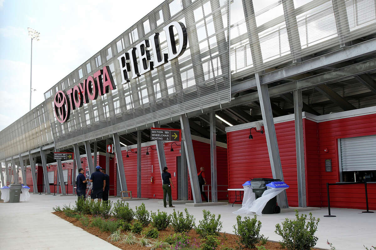 Toyota Field, home of the San Antonio Scorpions, on opening day in April 2013.