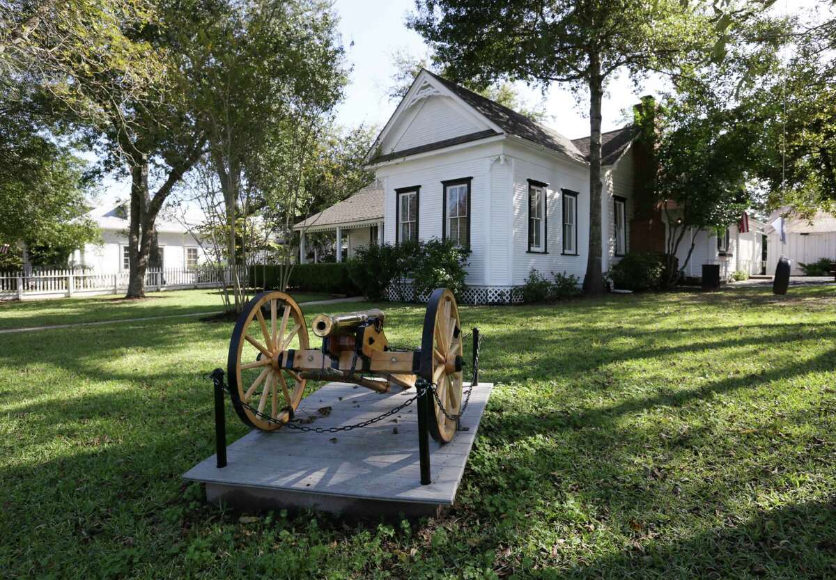 Julie and Tommy Hauser's home, Friday, Nov. 20, 2015, in Montgomery, Texas. The home was built in 1854 and has been designated a historical landmark.