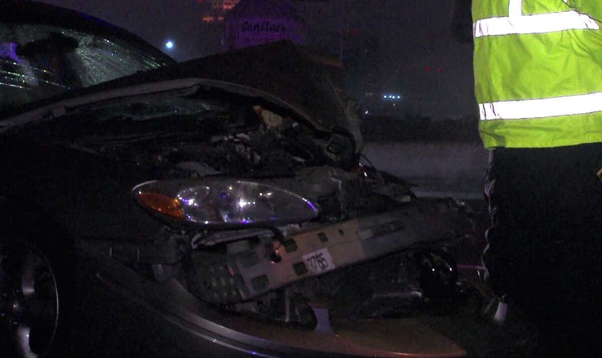 SAPD Officer Injured In Car Wreck Near Downtown