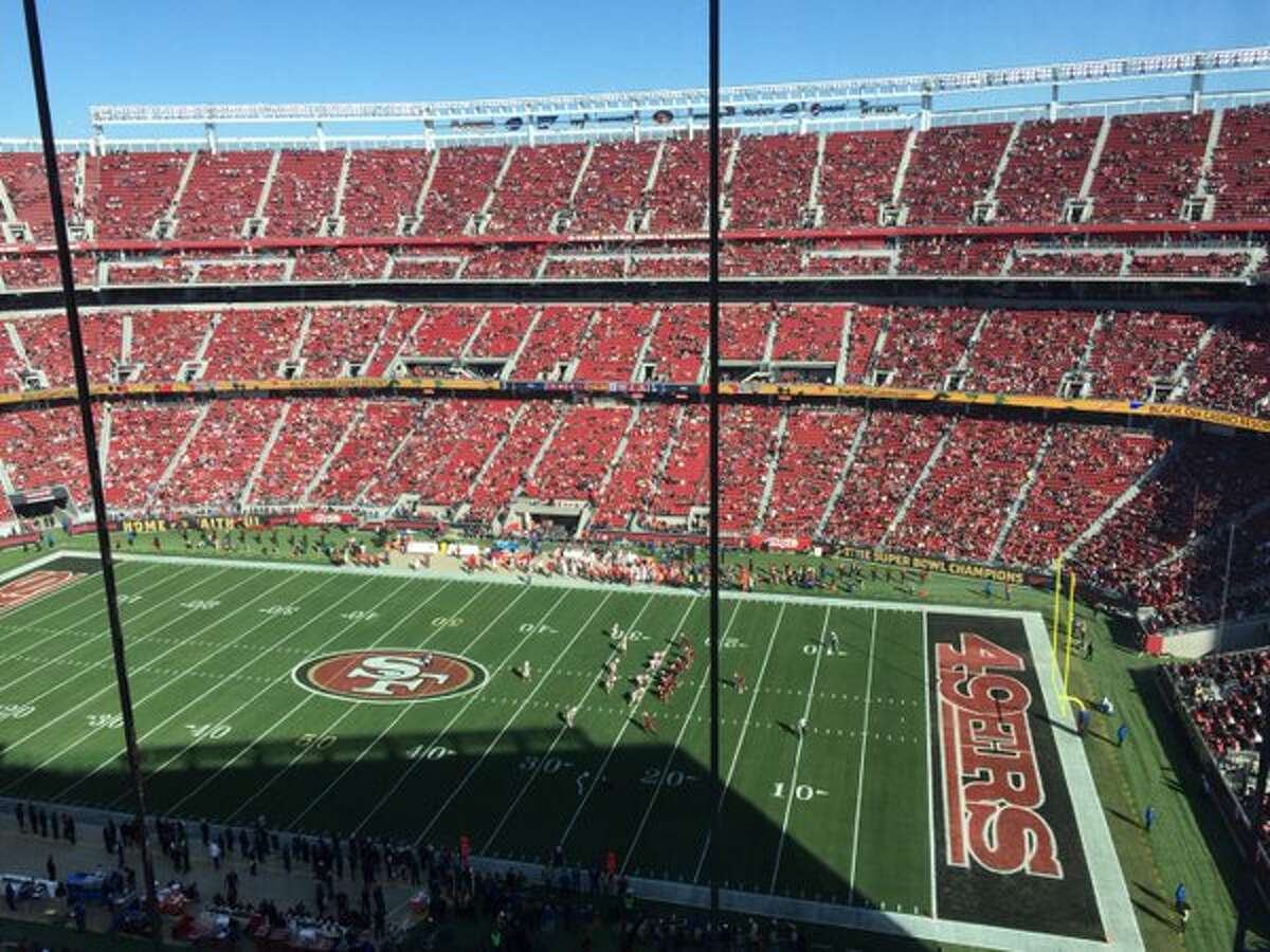 Levi's Stadium is predictably empty for Sunday's 49ers game