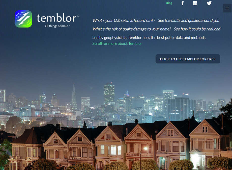Ross Stein and Volkan Sevilgen created a web app called Temblor.net designed to help people who are unaware about the precise seismic environment where they live. Photo: Temblor.net