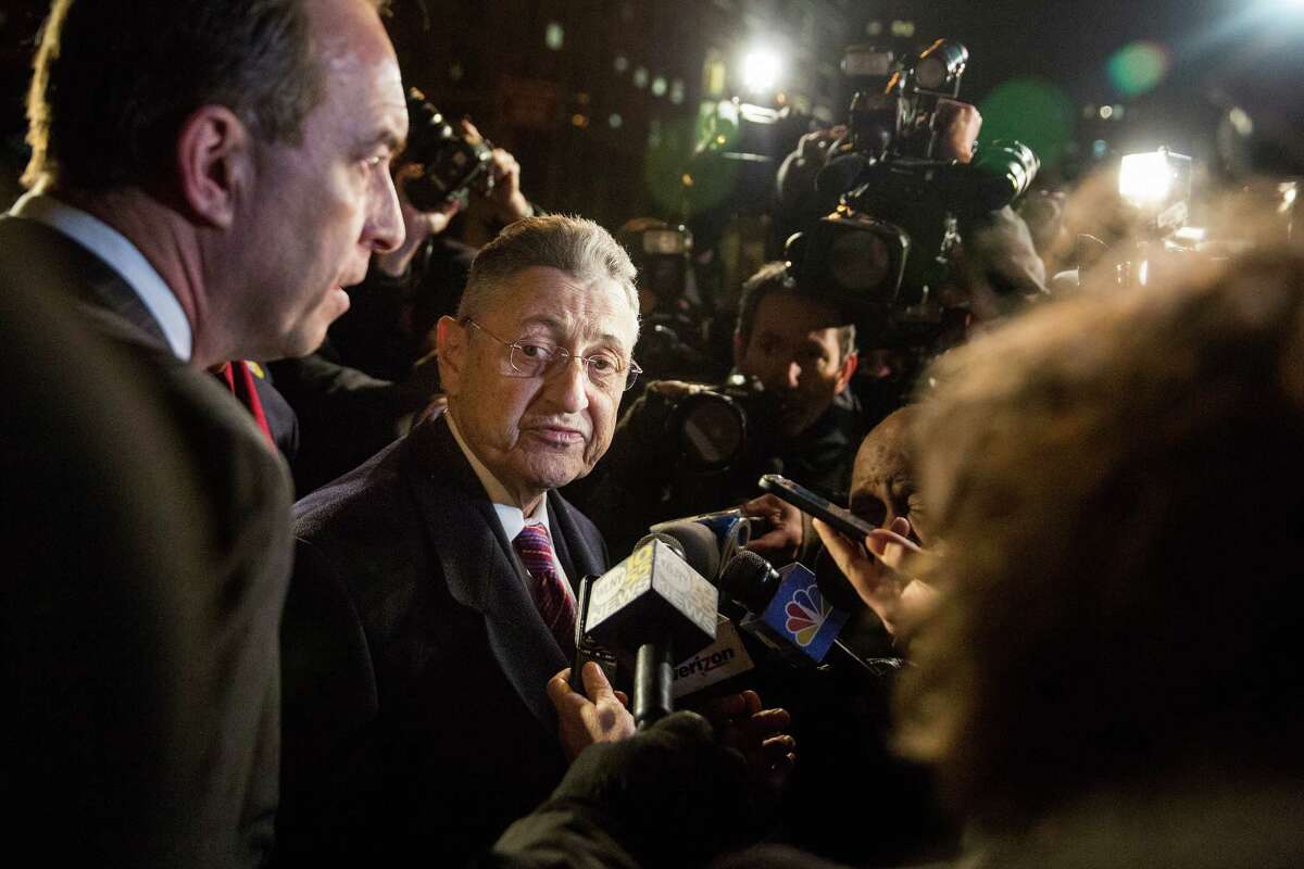 NEW YORK, NY - NOVEMBER 30: Former New York Assembly Speaker Sheldon Silver leaves federal court after being found guilty on seven charges on November 30, 2015 in New York City. Sheldon will be sentenced on January 10, 2016. (Photo by Andrew Burton/Getty Images) 