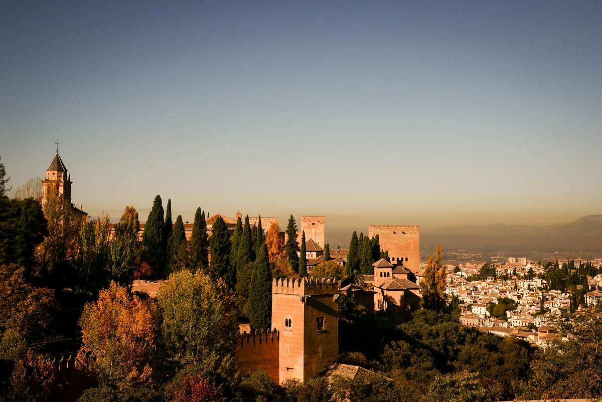 The Alhambra in Granada was named after its red-hued walls. In Arabic, qa'lat al-Hamra' means "red walls."