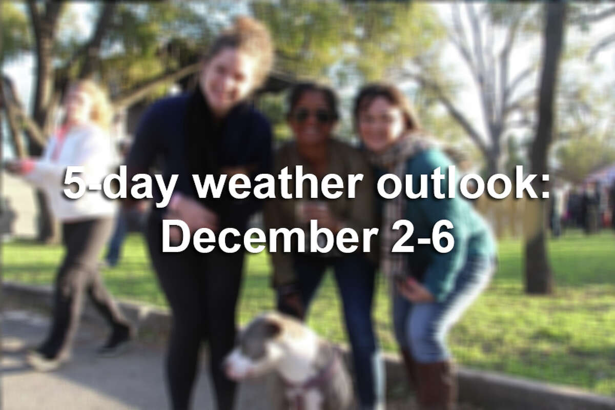 This is what the next few days look like for San Antonio, according to the National Weather Service.
