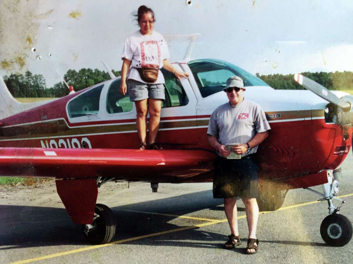 Val Horsa, shown in here with his wife, and Taew Robinson, is believed to be the pilot of a small Cessna plane that went missing Thursday as it was headed to Danbury Airport. New York State authorities spent hours Thursday and Friday searching for the plane in a reservoir in North Salem, where debris from a plane have been located.