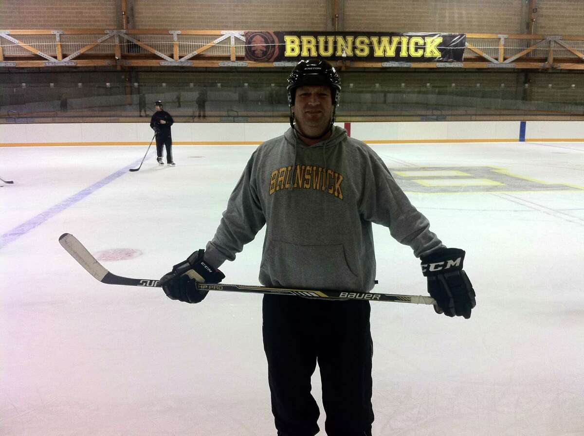 Ron VanBelle is in his 11th season as coach of the Brunswick hockey team