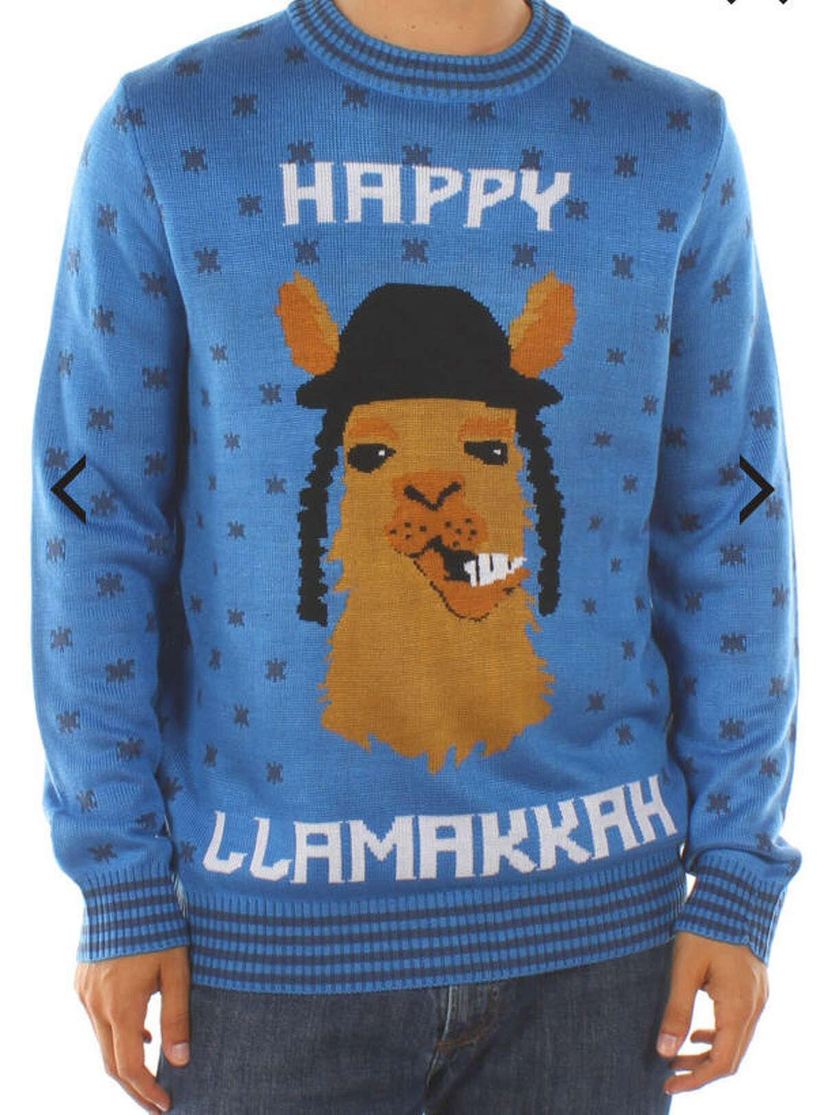 You can get this Hanukkah sweater here.