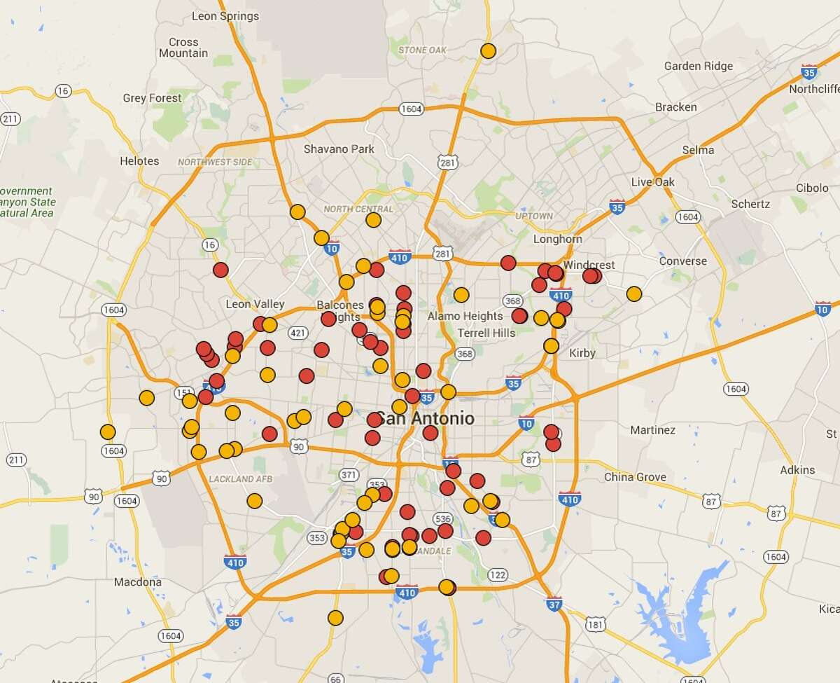 These are the San Antonio restaurants cited with 14 or more demerits in October, November and December of this year.Click ahead to see the spots cited with the highest number of violations over the past week.