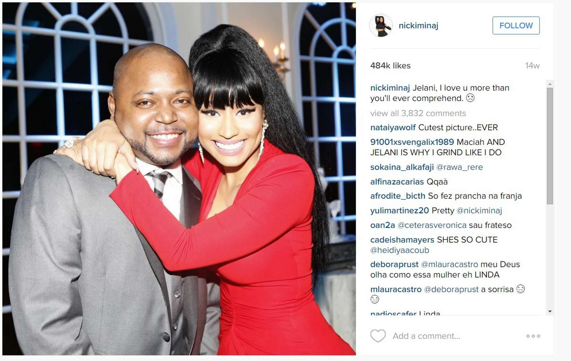 Nicki Minaj's brother charged with raping a 12-year-old child in New York, image size:1920x1216